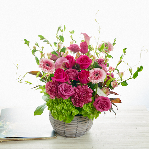 カラードアレンジメント（ロゼ）