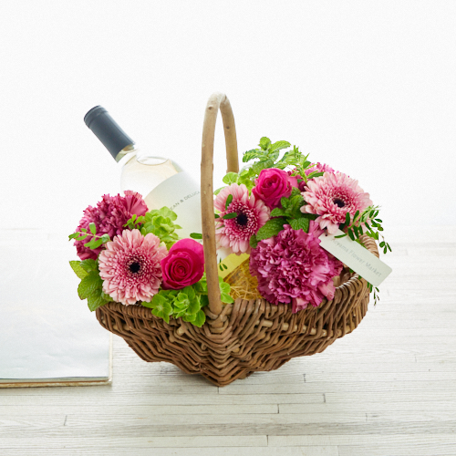 ワインセット 青山フラワーマーケット公式 花屋 花 花束 フラワーギフト 通販 ワインセット 青山フラワーマーケット公式 花屋 花 花束 フラワーギフト 通販