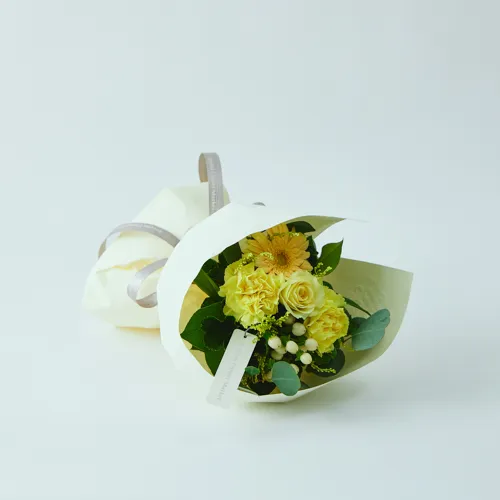 10/1～12/26到着】陽だまりのようなペールイエローの花々 カラード