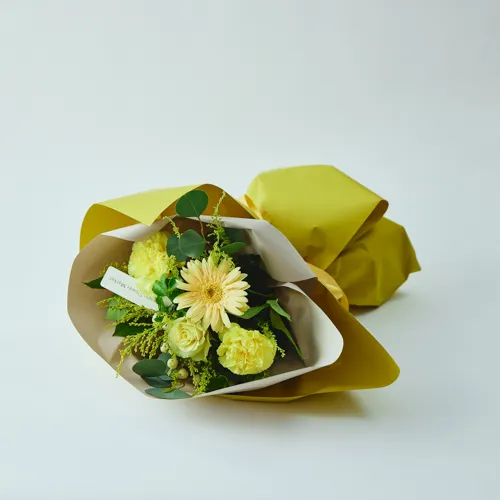 10/1～12/26到着】手渡しでプレゼントしたい方に最適 カラードブーケ