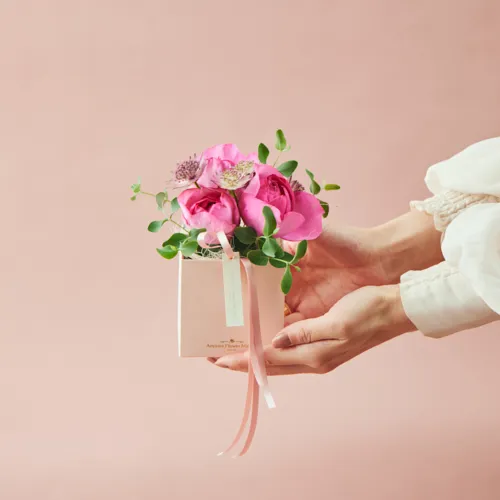 11/1～11/30到着】乙女心くすぐるフラワーギフト ローズボックス
