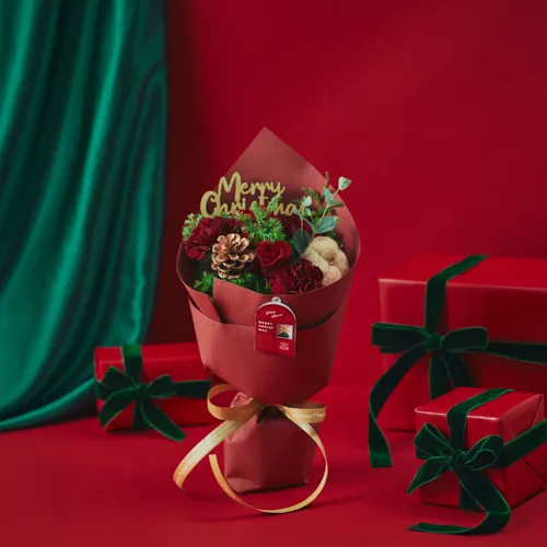 メイ　　クリスマスプレゼント アートフラワー ツリーにも飾れる！ポインセチアのアートフラワー | ららぽーとTOKYO-BAY