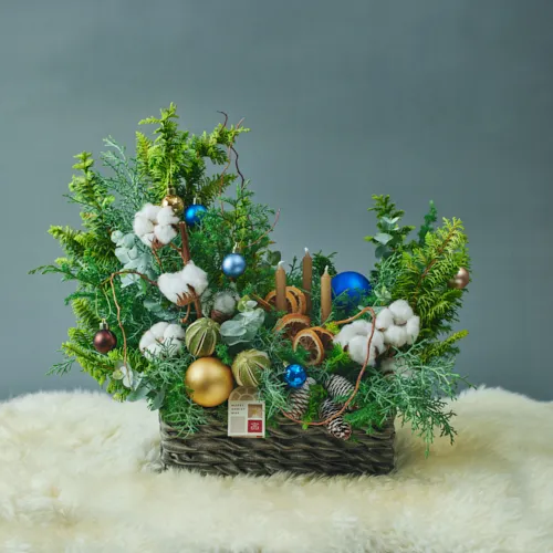 ホリデーシーズンを盛り上げる、豪華なアレンジ【クリスマス