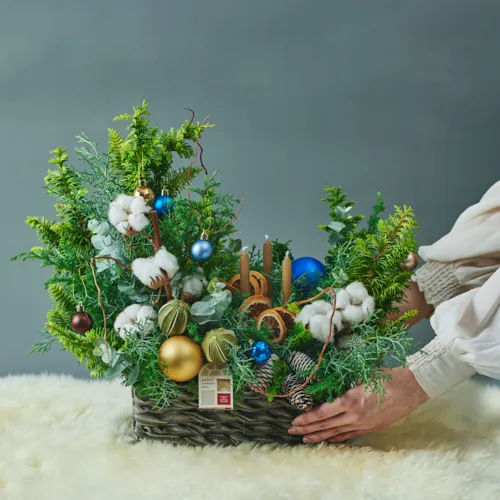 ホリデーシーズンを盛り上げる、豪華なアレンジ【クリスマス