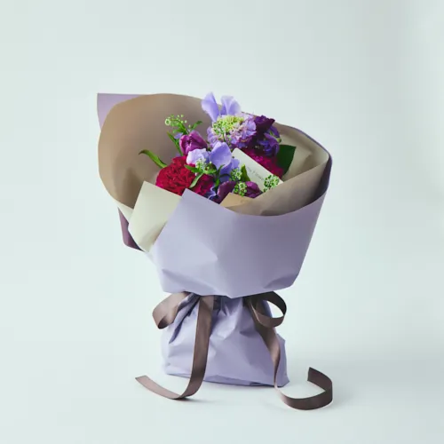 BOUQUET.様確認用 1/9～2/28到着】手渡しでプレゼントしたい方に最適 カラードブーケ