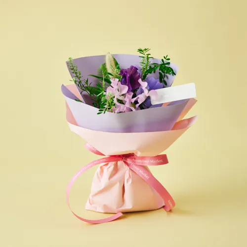 1/9～1/21到着】飛び立つ蝶を思わせるスイートピーが主役 スイートピー