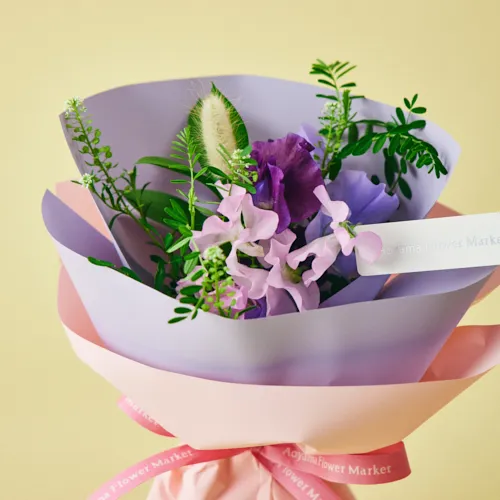 1/9～1/21到着】飛び立つ蝶を思わせるスイートピーが主役 スイートピー