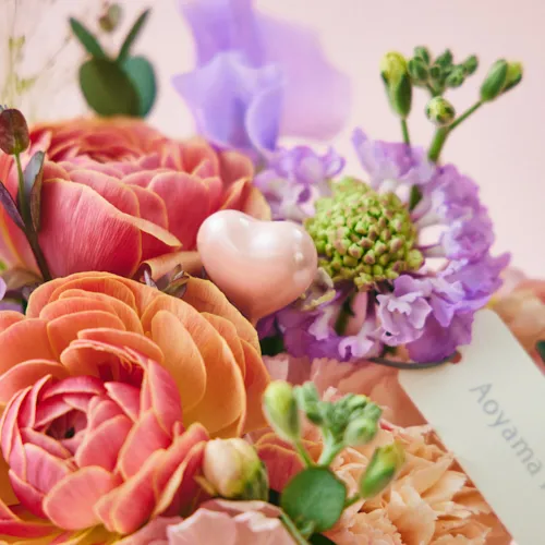 1/21～2/1到着】そのまま飾れる可憐なアレンジ 【愛妻の日】ギフト