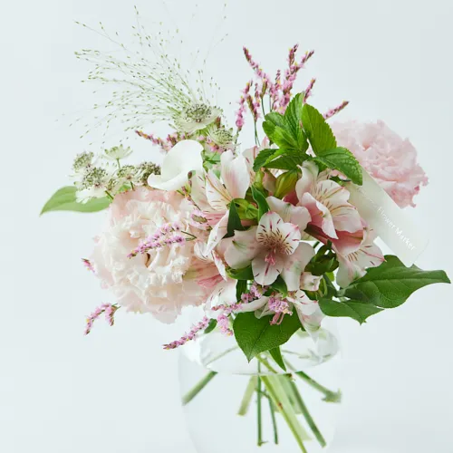 花とベース・花瓶セット | 青山フラワーマーケット | 青山フラワー