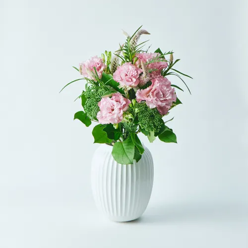 8/1～8/17到着】「Happy Birthaday」のメッセージ付き ピンクの