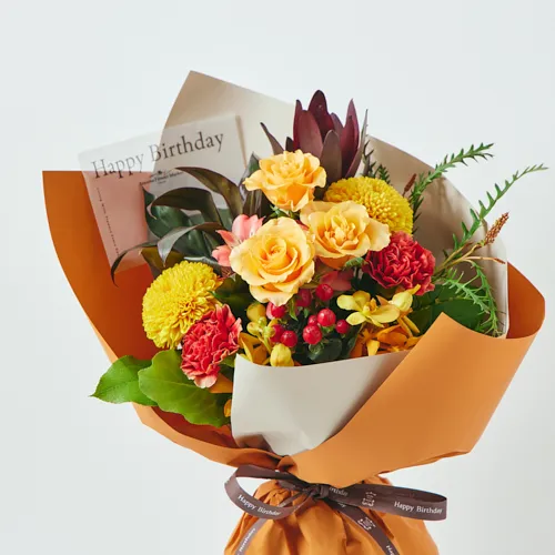 お値下げ 青山フラワーマーケット セット 薔薇 百合 クチナシ 金木犀