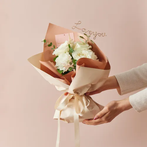 感謝の気持ちを結ぶフラワーベースセットギフト 【いい夫婦の日ギフト