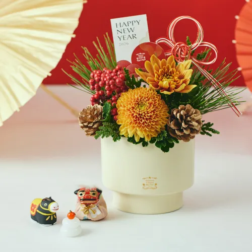 10/1～12/26到着】そのまま飾って楽しめる、華やかなフラワーギフト