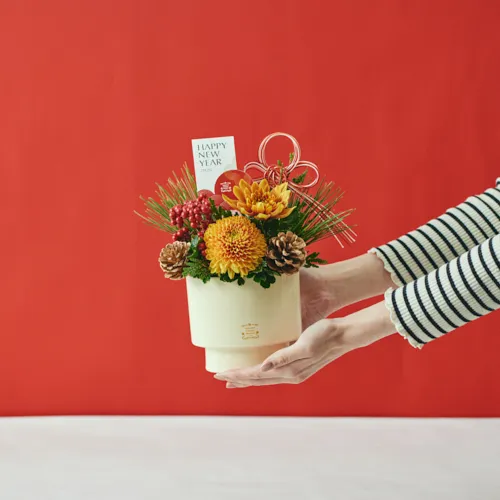 12/27～12/30到着】歳神様をお迎えするお飾り×アレンジセット【お正月