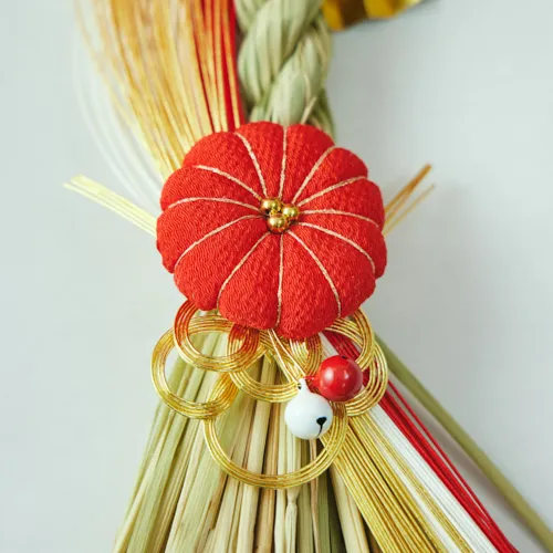 12/15～12/27到着】末広がりの扇がめでたさ満開【お正月】お飾りLL 彩