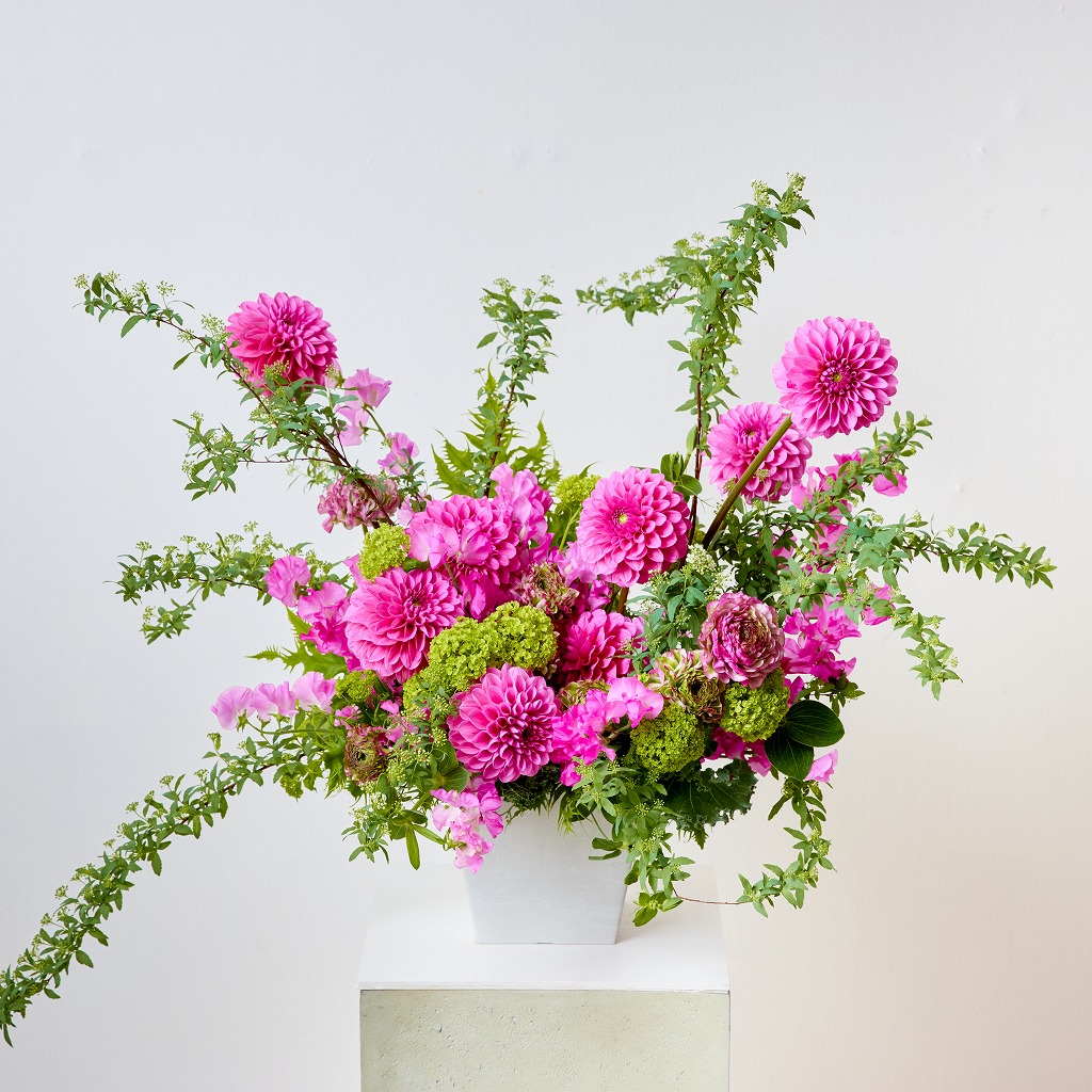 開店・オフィス移転などフォーマルなお祝いに【カラードアレンジメント