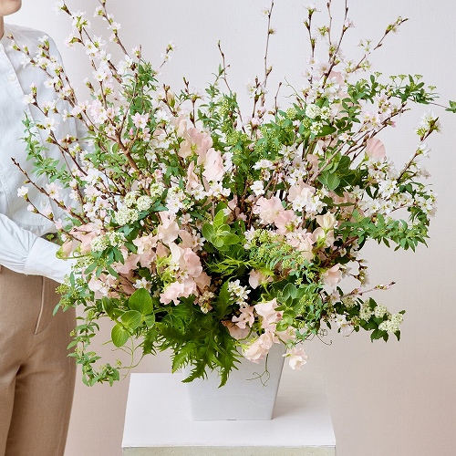 開店・オフィス移転などフォーマルなお祝いに【カラードアレンジメント