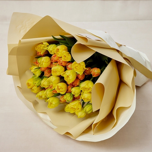 ブーケ 渡産業/ニットフラワーブーケ ピンク/CW-5122 - 花材通販はなどんや