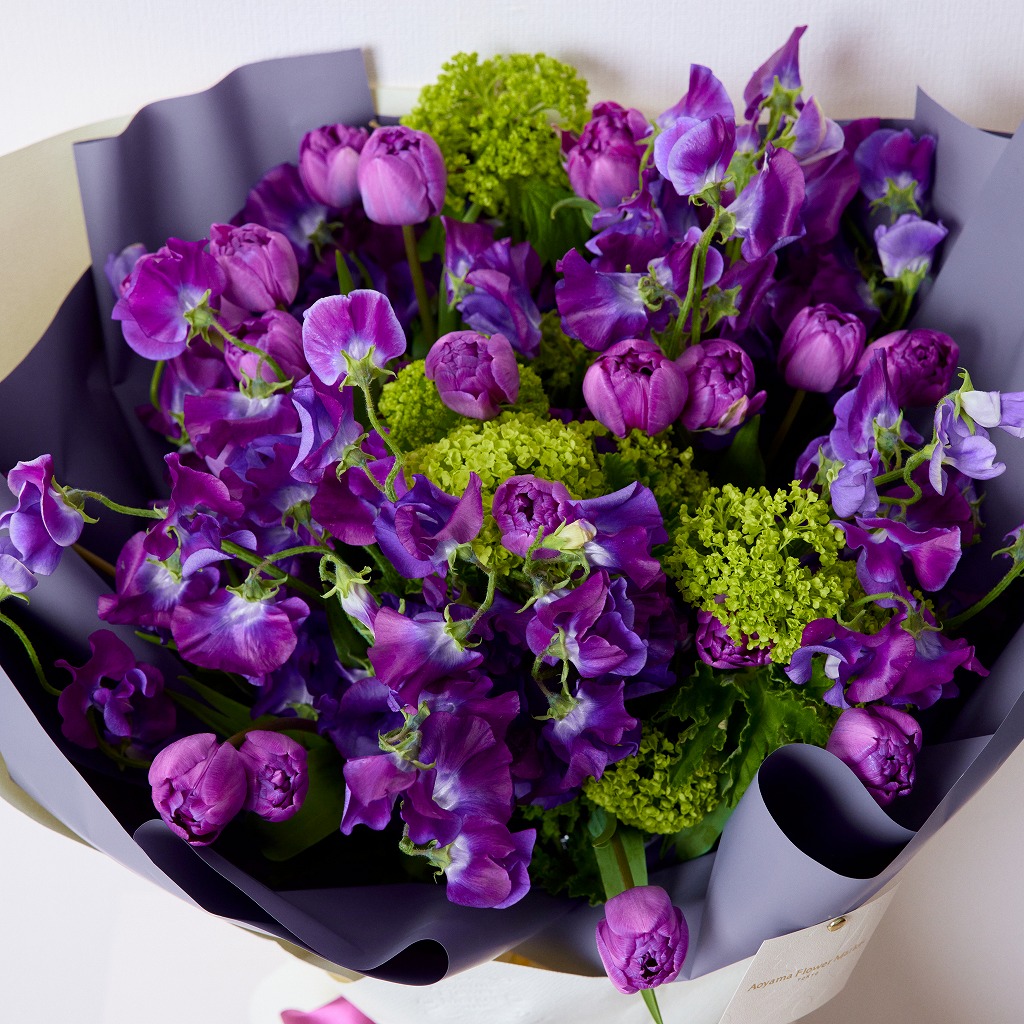 誕生日・記念日・発表会など、お祝いに【ブーケ（ミモザ）】 | 青山