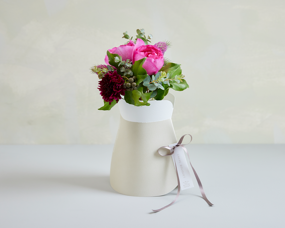 青山フラワーマーケット × nendoの新提案「クレープブーケ」 | 青山