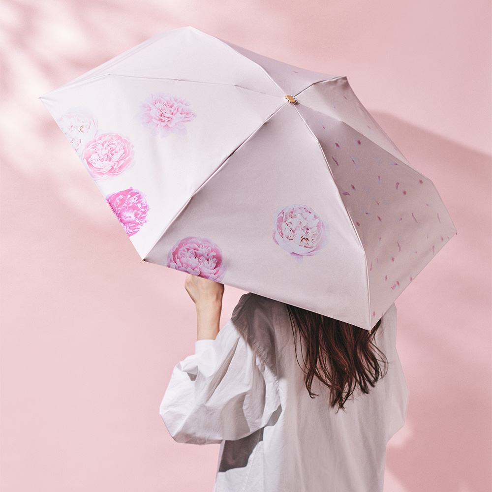 晴れの日も雨の日も、ピオニーをまとう。 オリジナル晴雨兼用傘