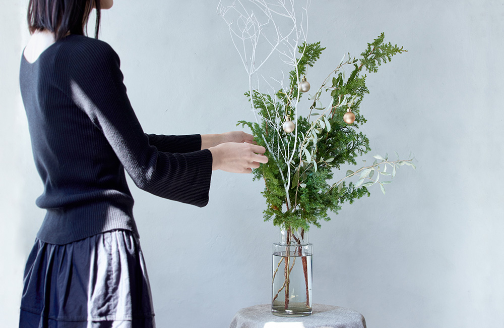 青山フラワーマーケット 天然素材 クリスマスツリー