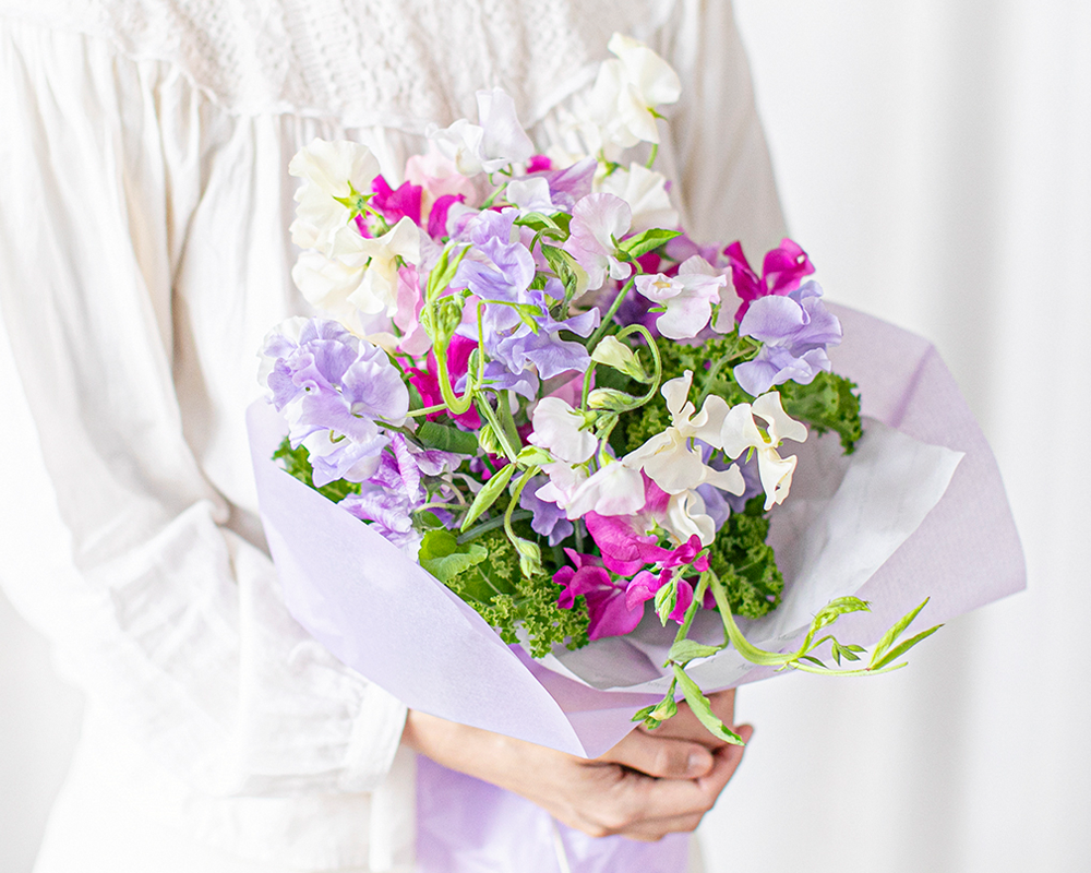 春の花特集 スイートピー 青山フラワーマーケット公式 花屋 花 花束 フラワーギフト 通販