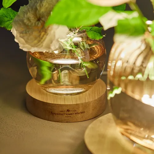 花の陰影を楽しむLED台座 Hana Terrace（ハナテラス） Sサイズ | 青山