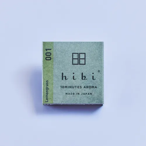 初夏におすすめの爽やかな香り hibi 10 MINUTES AROMA レモングラス
