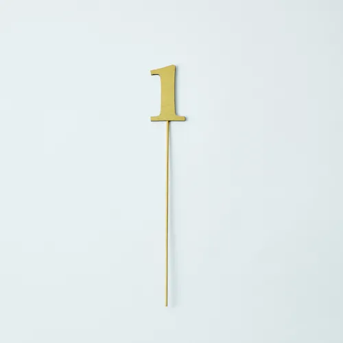 記念日を盛り上げる周年ピック ナンバーピック「1」 | 青山フラワー