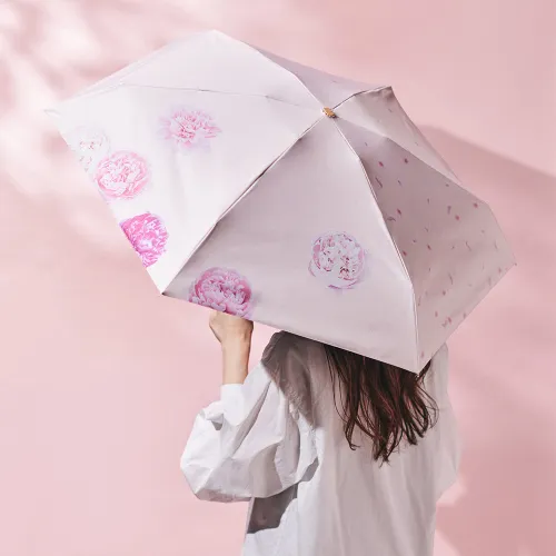 晴れの日も雨の日も心華やぐ、優美な傘 オリジナル日傘 （ピオニー