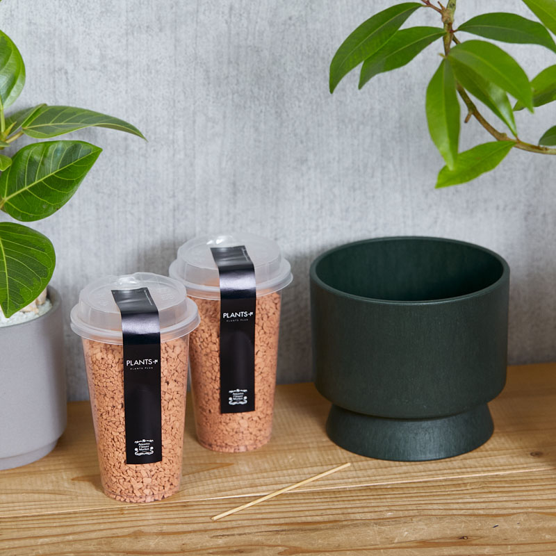 鉢・プランター goat <LOST> プランター×用土セット/5号鉢穴なしプランター/REDUCE FLOWER POTS