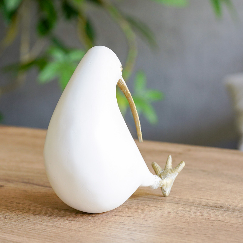 森で最も愛される鳥」と言われるキウイ(大)White | 青山フラワー