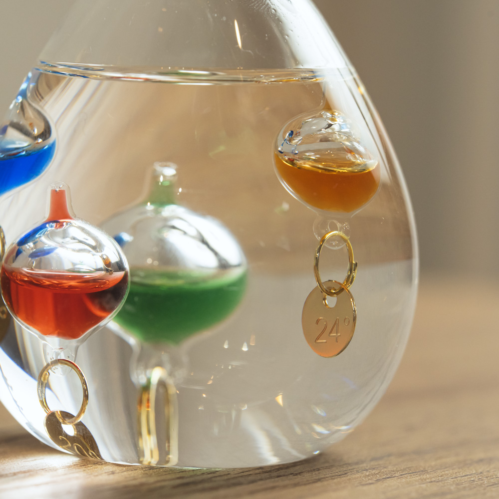 ガラスフロート温度計（SSサイズ） | 青山フラワーマーケット｜花束