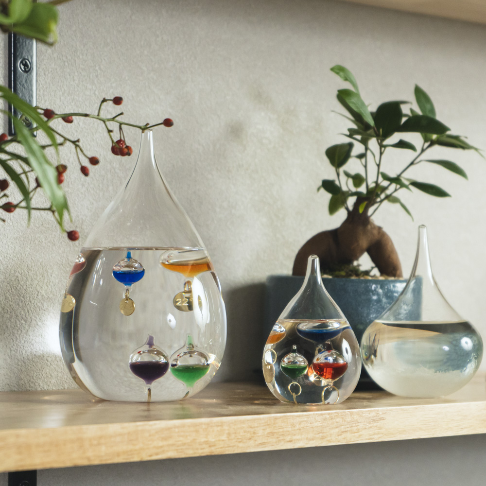 ガラスフロート温度計（SSサイズ） | 青山フラワーマーケット｜花束