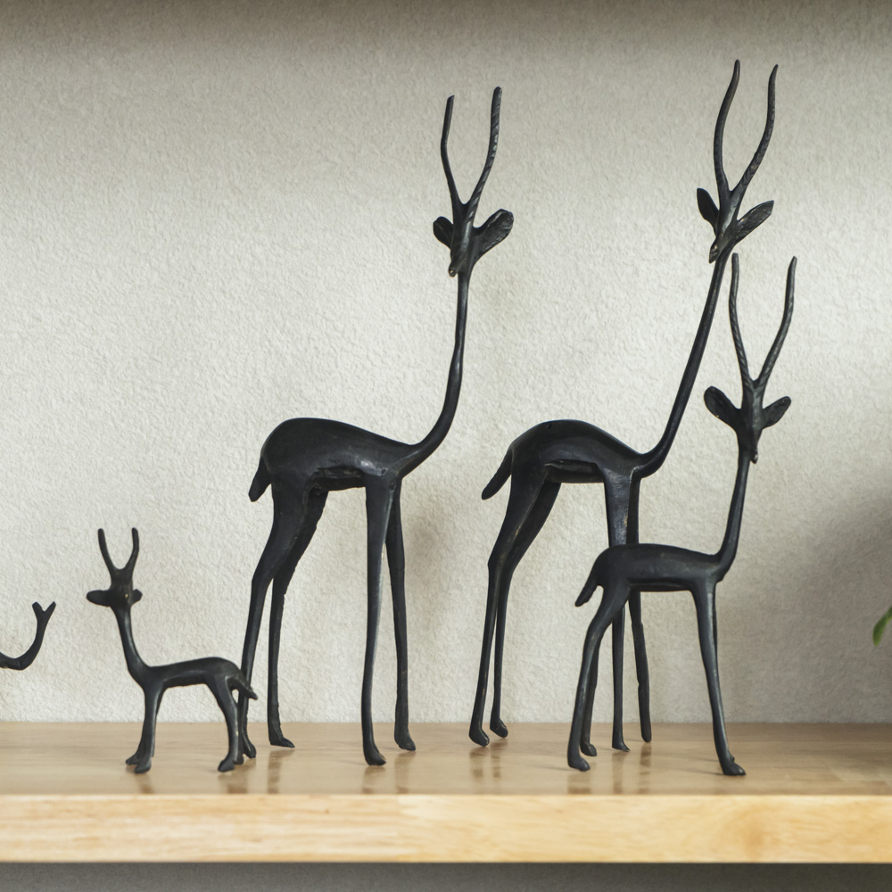 アニマルモチーフ/ブラスガゼル（スモール） | 青山フラワーマーケット