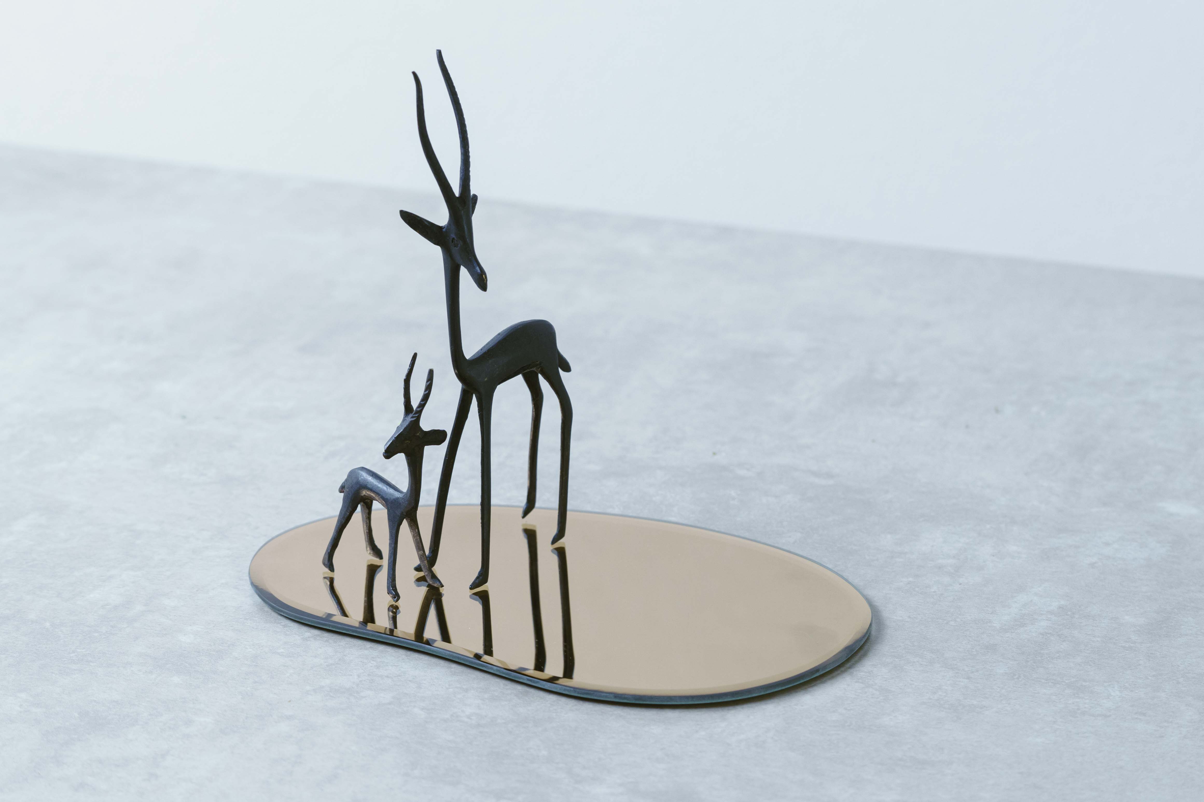 Kakyo(コースター)gold×ブラスガゼル(ミドル&スモール)3点セット