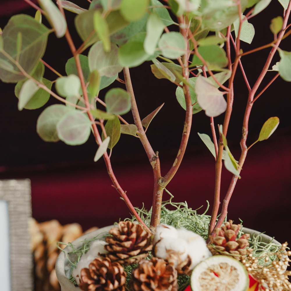 ユーカリ・ポポラス/FOYER(ホワイエ)/MHレザーポット アッシュグレー