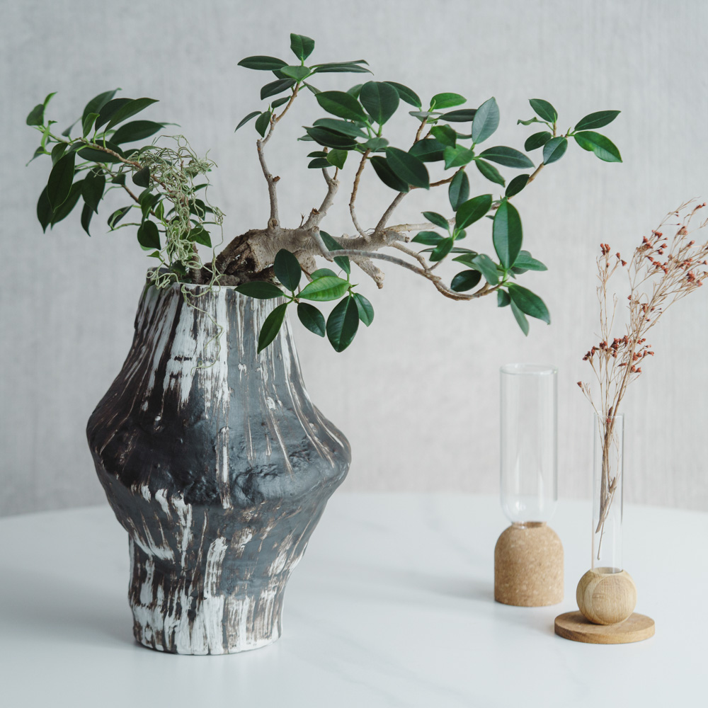 一点もの】ガジュマル/PATINA(パティーナ)/Patina Vase 4号 | 青山