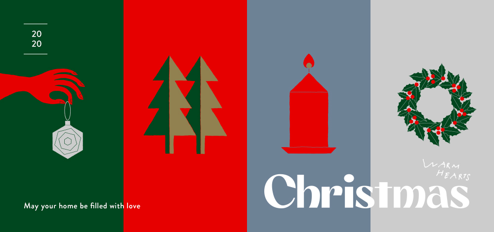 青山フラワーマーケットのクリスマス 2020「WARM HEARTS, CHRISTMAS」