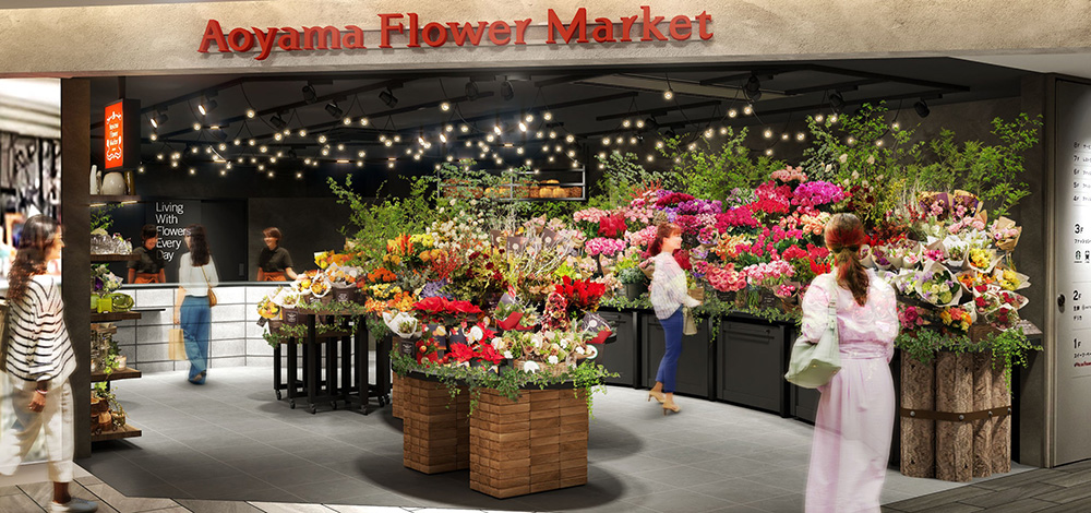 横滨ポーセリン 花束シリーズ （梅の花 横浜スカイビル店】横浜・日本 