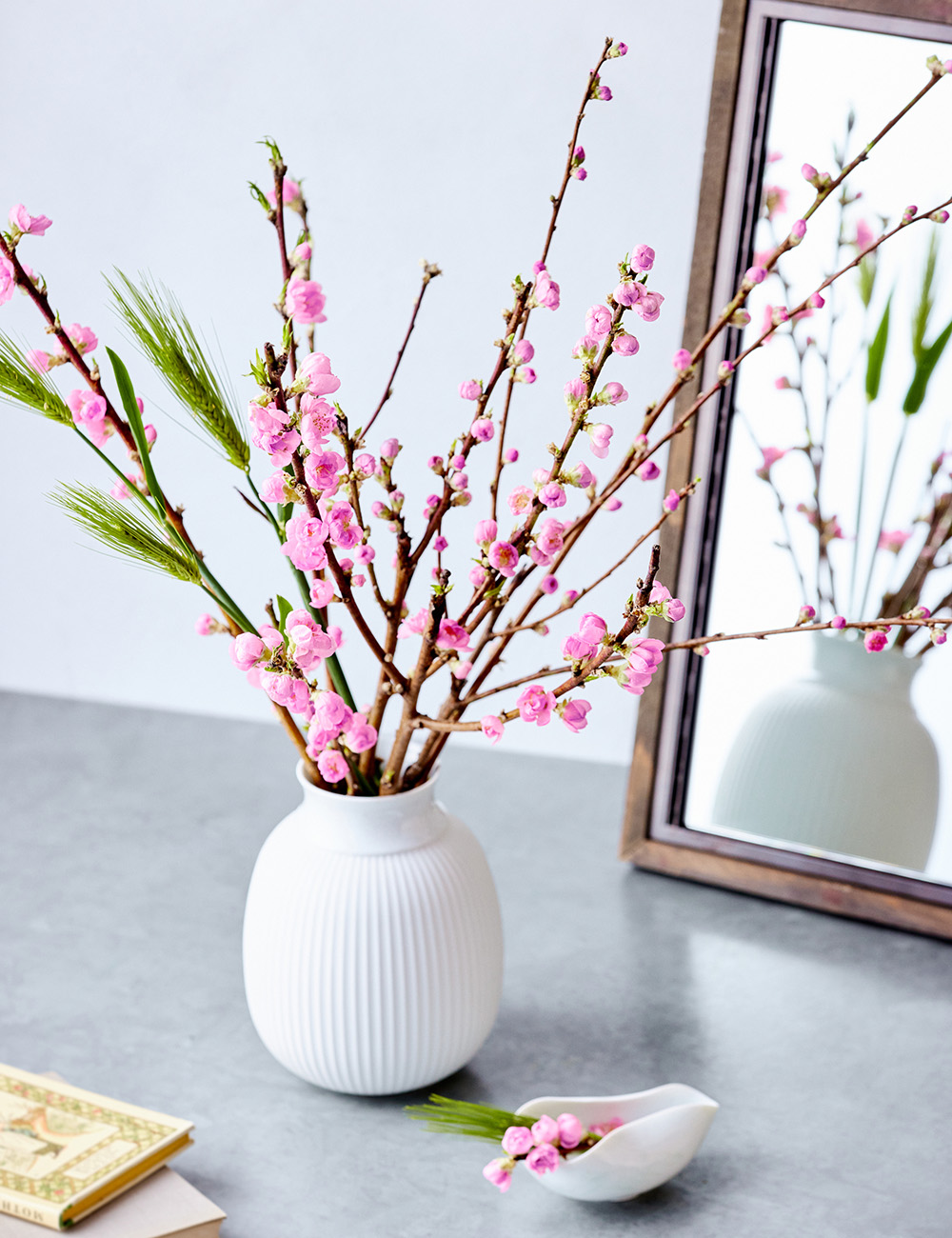 Amazon｜木の背の高い疑似木の疑似桜植物室内の大型疑似桜の木の