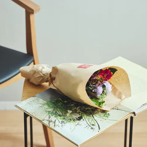 10/13-10/14到着】秋が旬の彩り鮮やかなアソート Season Flower 【well