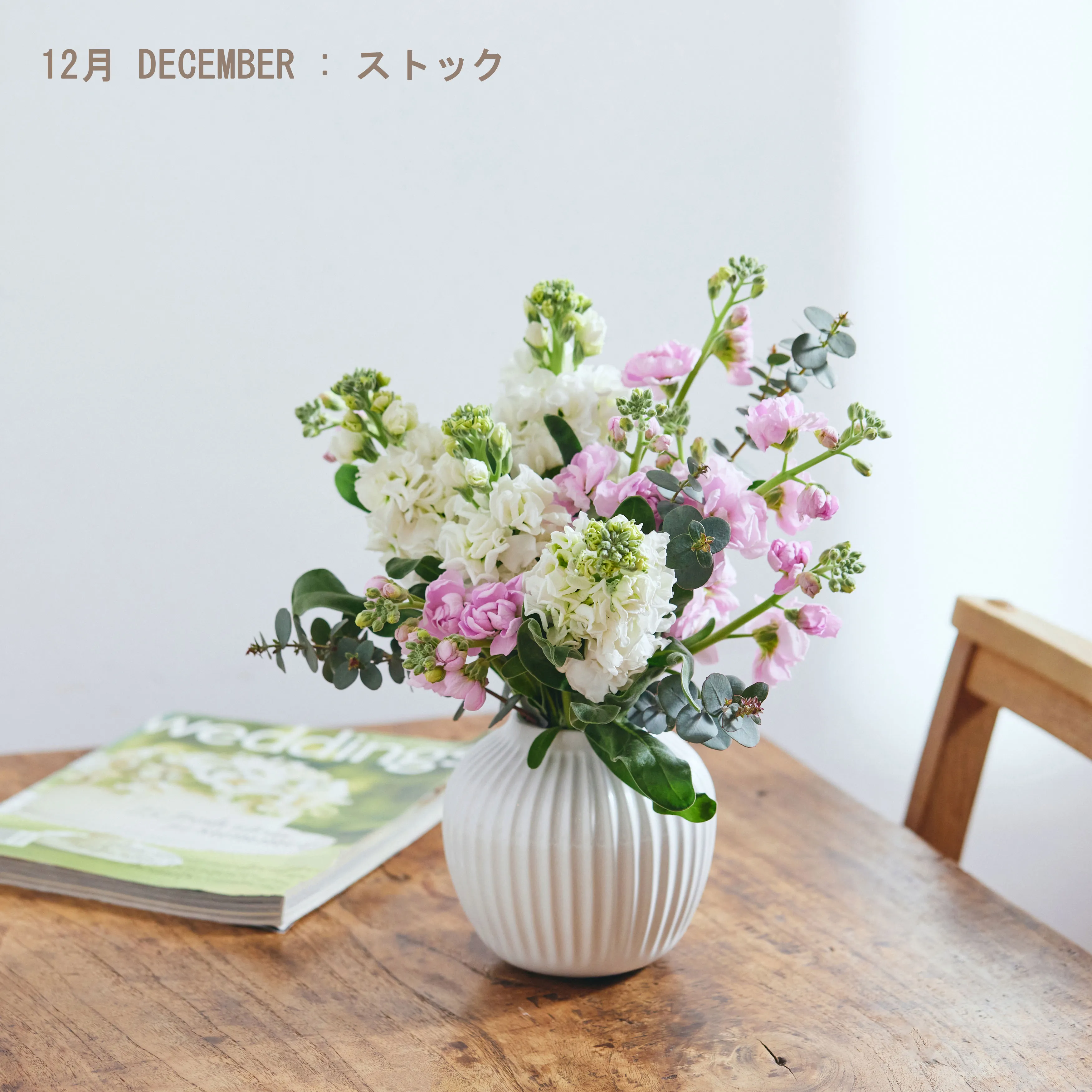 季節の花を主役に旬を感じたい 旬の花定期便 シーズンフラワー 月1