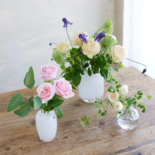 華やかで居心地のよい空間づくりに 旬の花定期便 Sコース | 青山