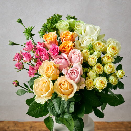 産直 神生バラ園のおまかせ8種類 ３本 24本アソート 青山フラワーマーケット公式 花屋 花 花束 フラワーギフト 通販