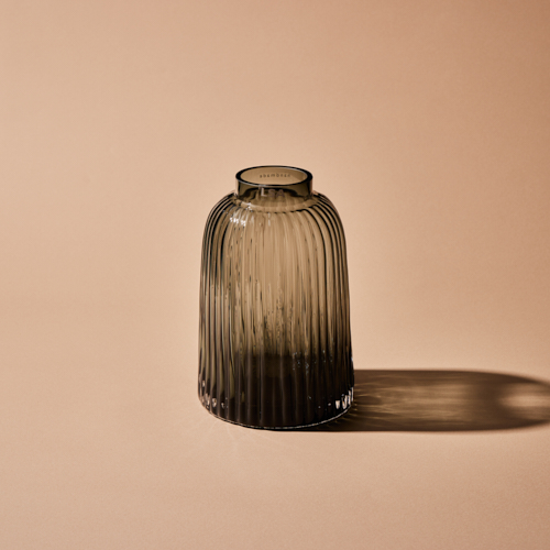 LSA(エルエスエー)/PLEAT VASE GREY H20 | 青山フラワーマーケット公式