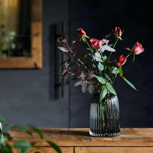 LSA(エルエスエー)/PLEAT VASE GREY H20