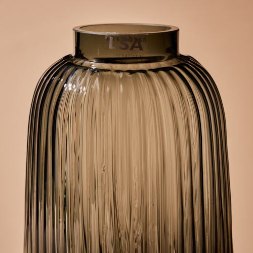 LSA(エルエスエー)/PLEAT VASE GREY H20