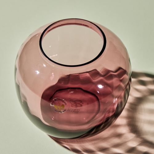 Holmegaard ホルムガード 花器2点セット HOLME GAARD(ホルムガード)/Primula Vase plum H12.5 | 青山